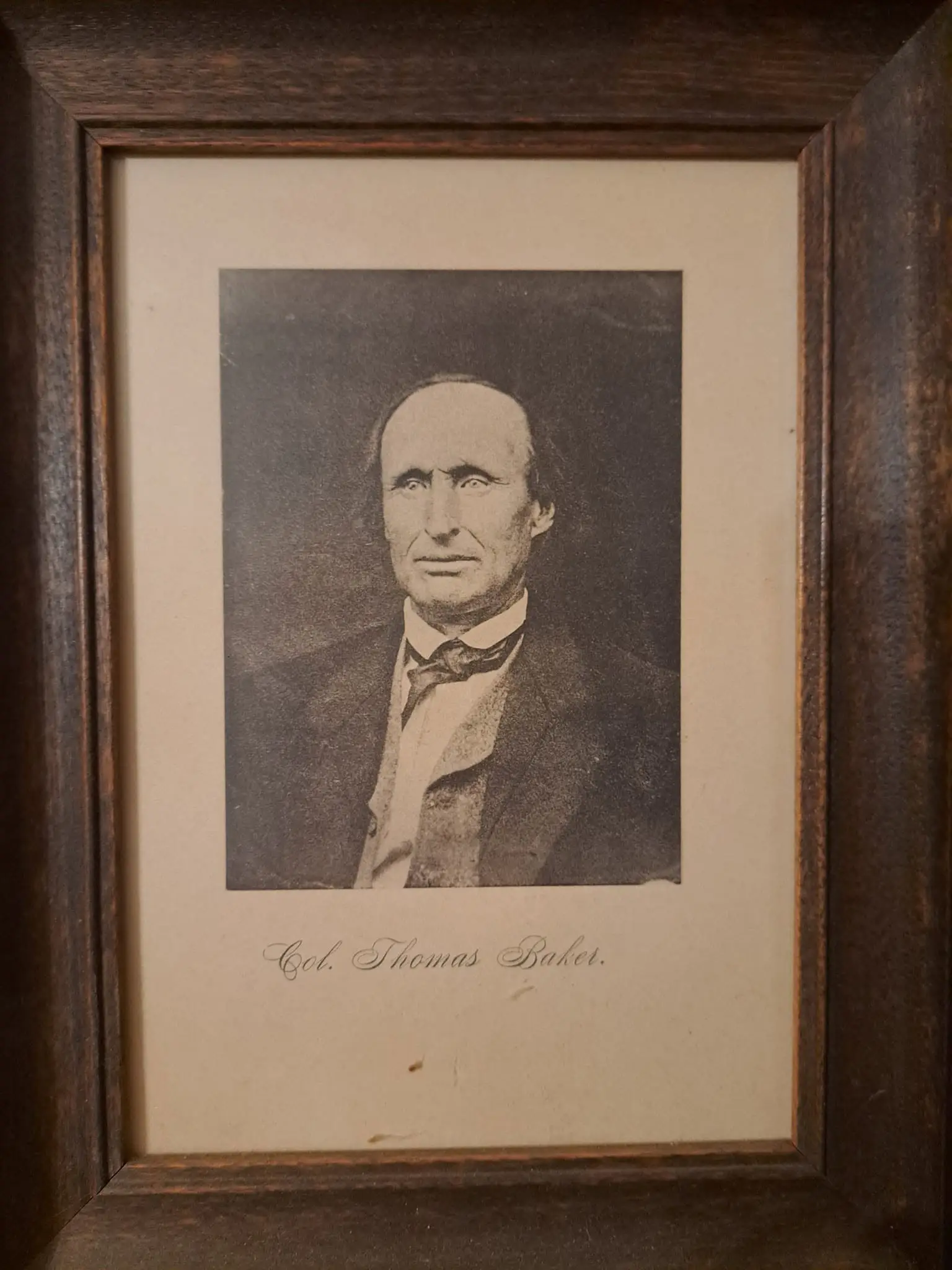 Colonel Thomas Baker